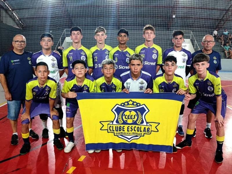 Equipe de futsal estreia com duas goleadas no Catarinense Sub-14