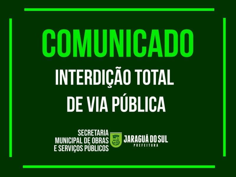 Interdição total da passagem em nível na Rua Alberto Santos Dumont