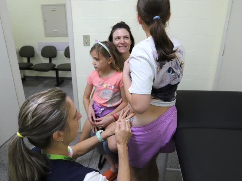 Dia D contra a gripe: mais de 2 mil doses aplicadas