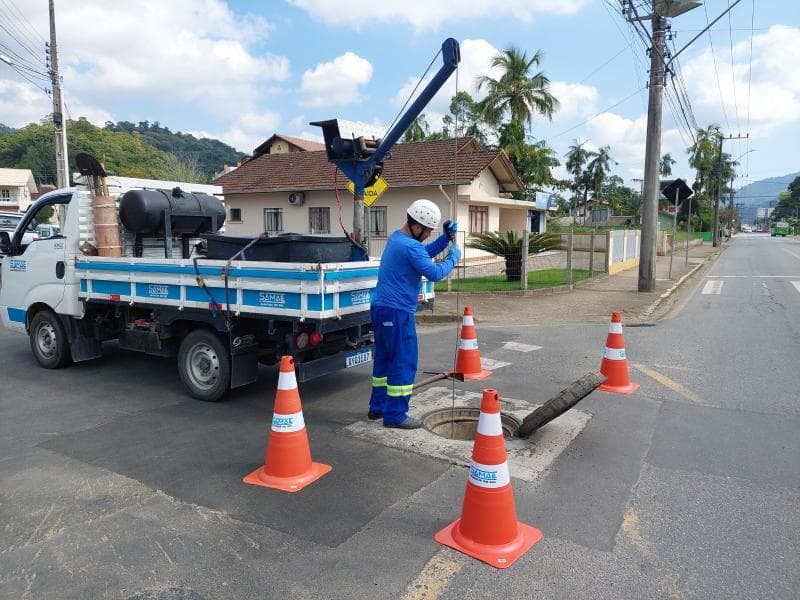 Prosseguem as manutenções preventivas em elevatórias de esgoto