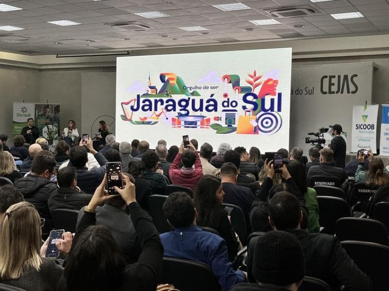 Jaraguá do Sul apresenta marca “Orgulho de Ser” e reforça identidade territorial