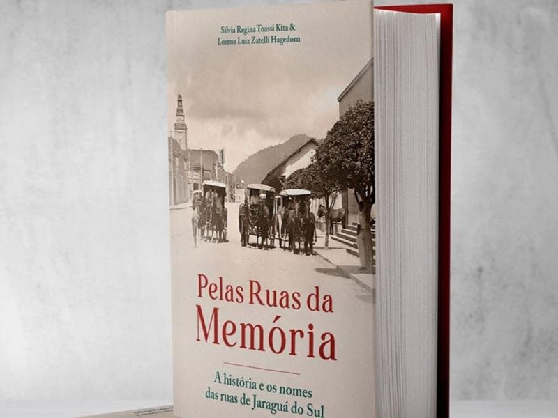 Livro resgata a memória urbana de Jaraguá do Sul
