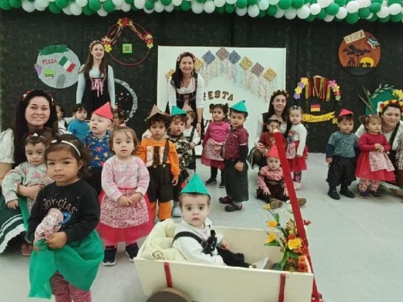 Alunos do CMEI Professora Leonice Cisz conhecem diferentes culturas