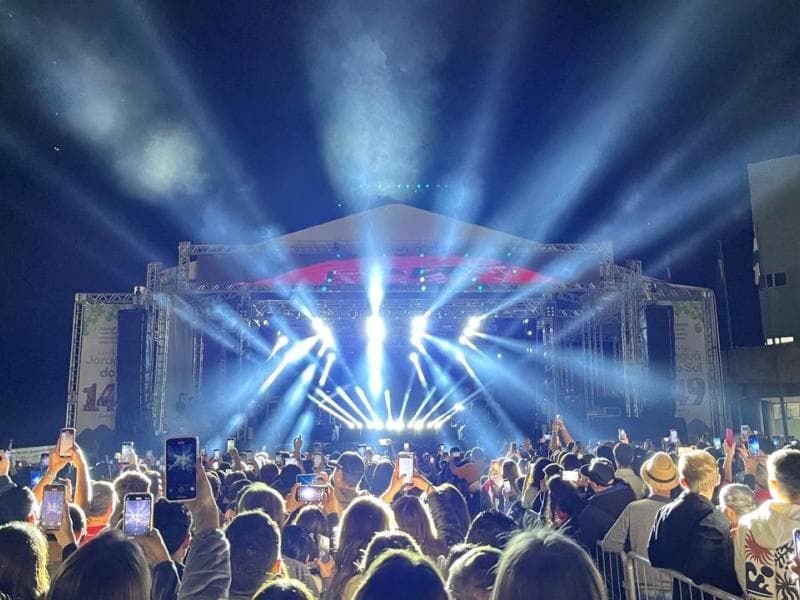 Jaraguá do Sul 149 anos: shows embalam multidão na Arena
