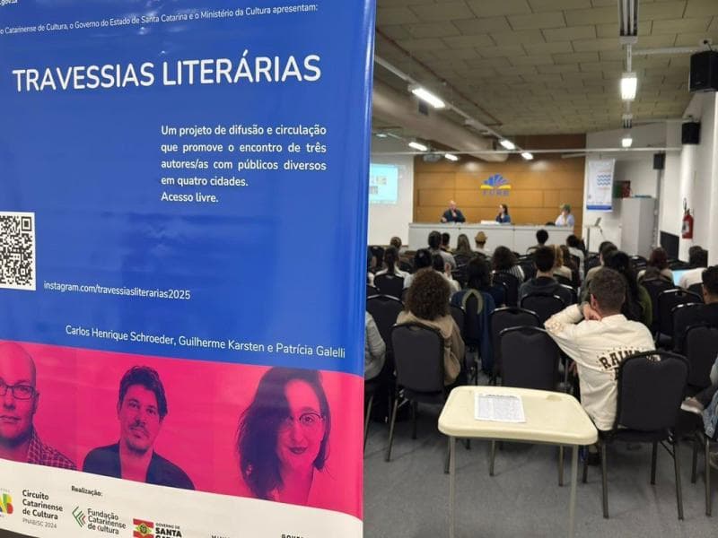 Jaraguá do Sul recebe o Travessias Literárias