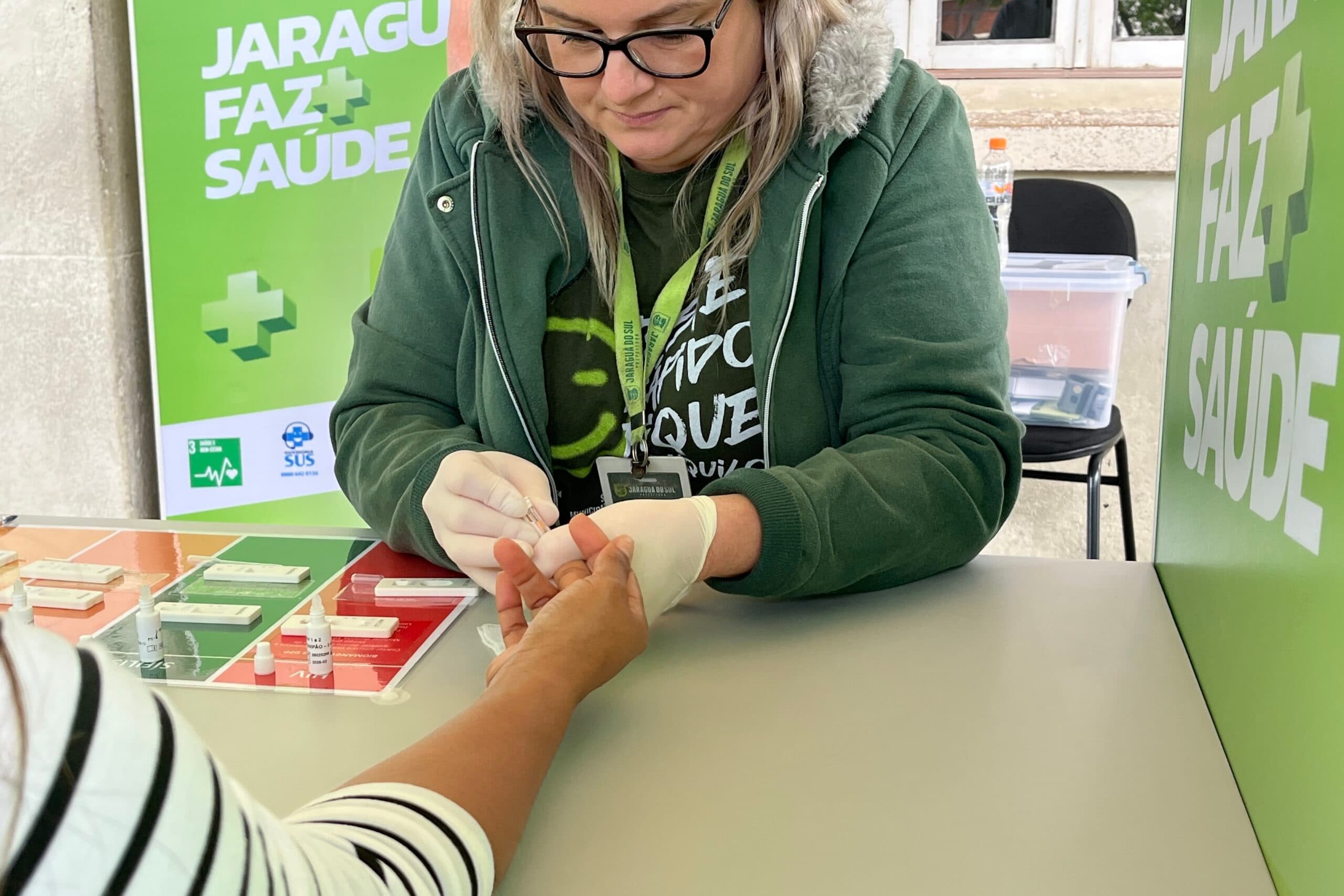 Mais de 800 testes rápidos feitos em ação da Saúde no Terminal Urbano