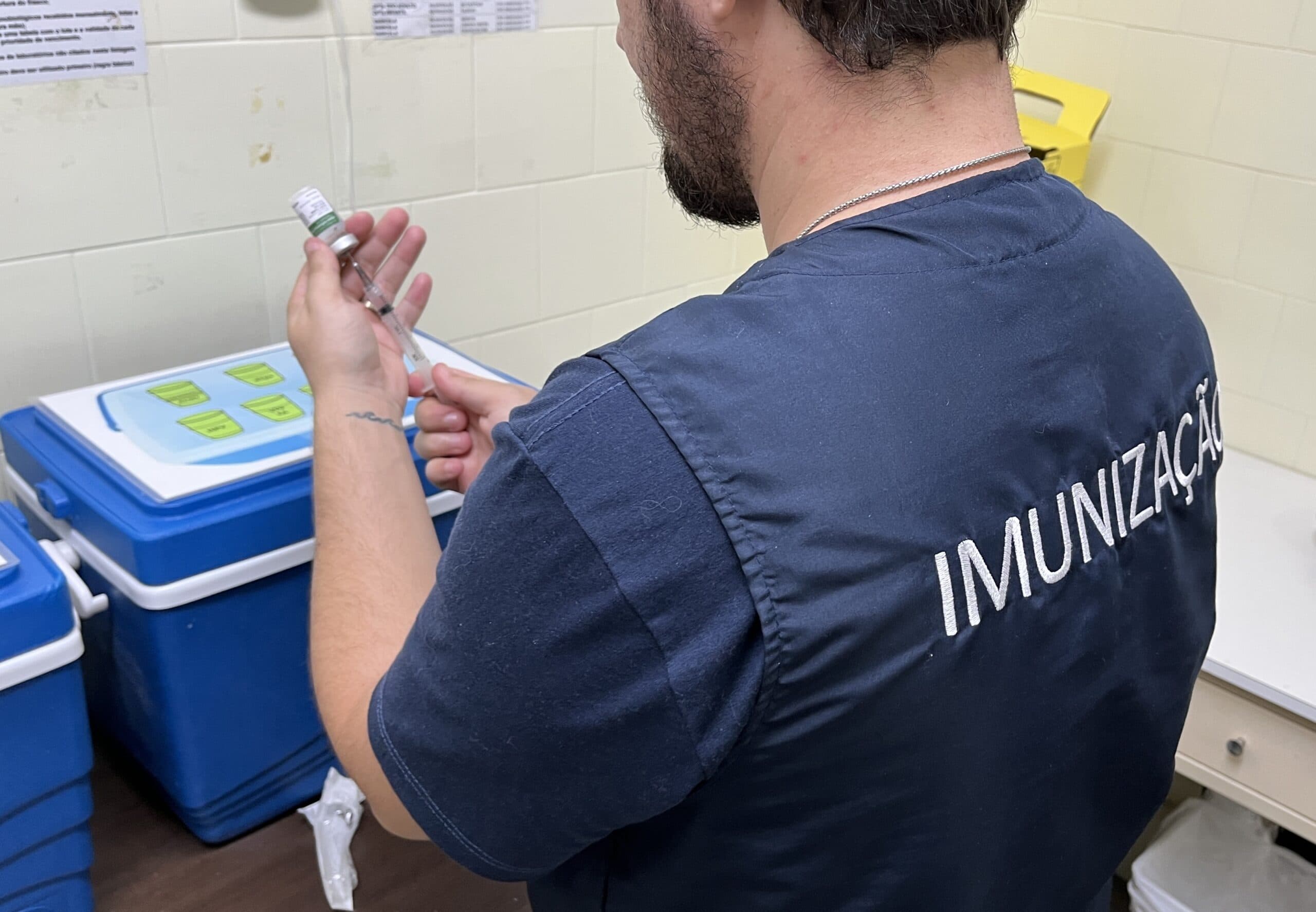 Saúde segue com busca ativa de não vacinados contra o sarampo