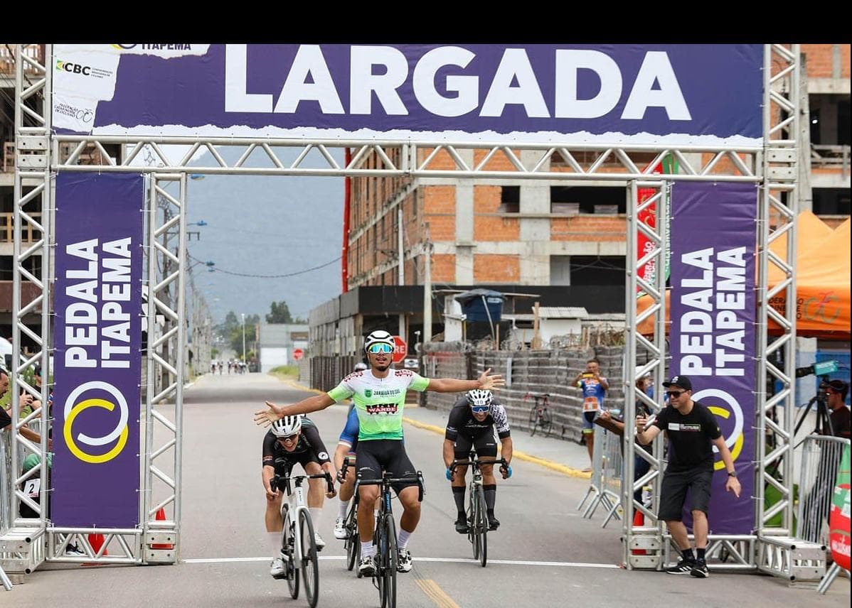Dupla é destaque na 9ª etapa do Estadual de Ciclismo de Estrada