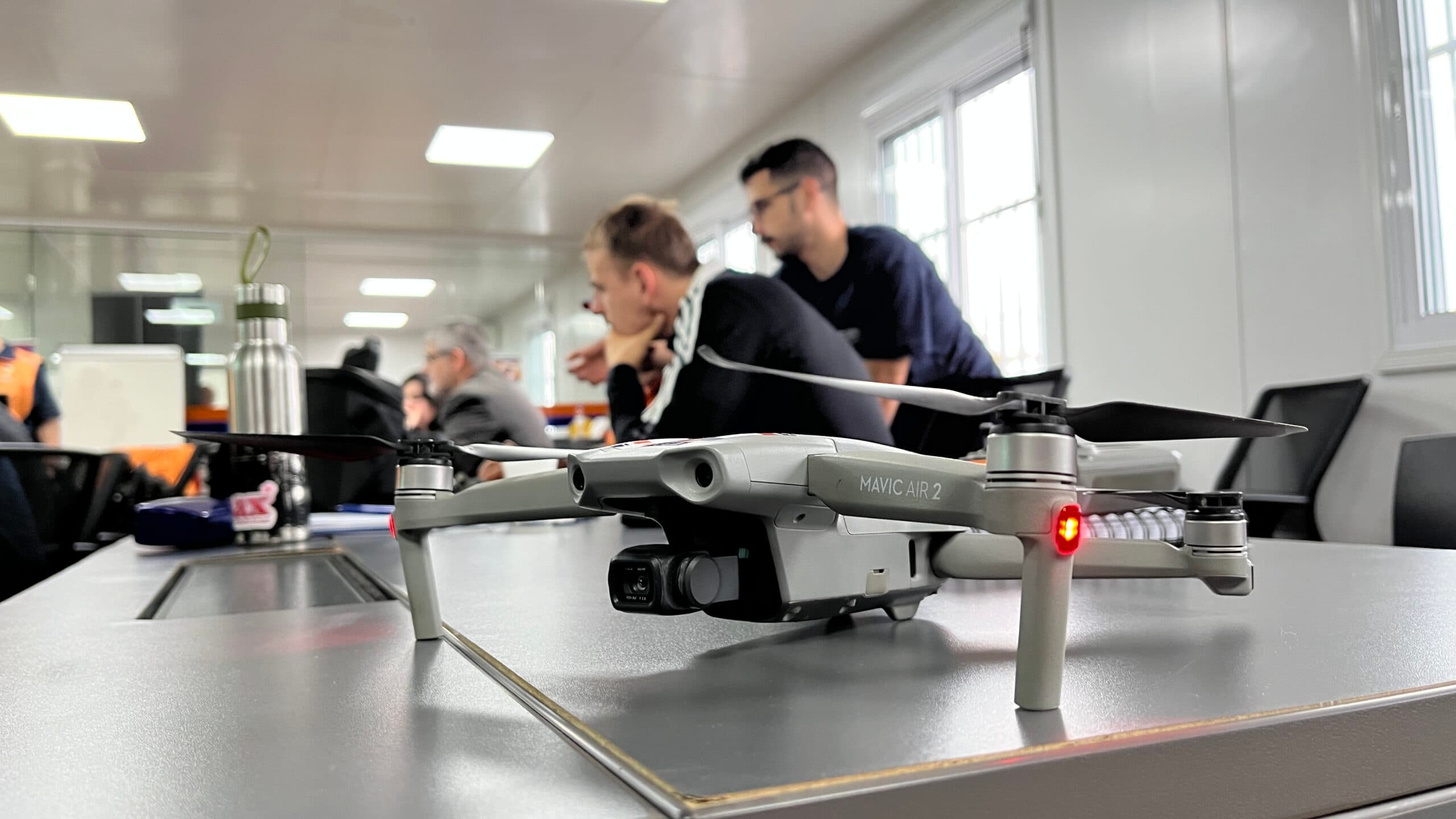 Defesa Civil de Jaraguá do Sul participa de treinamento sobre uso de drones