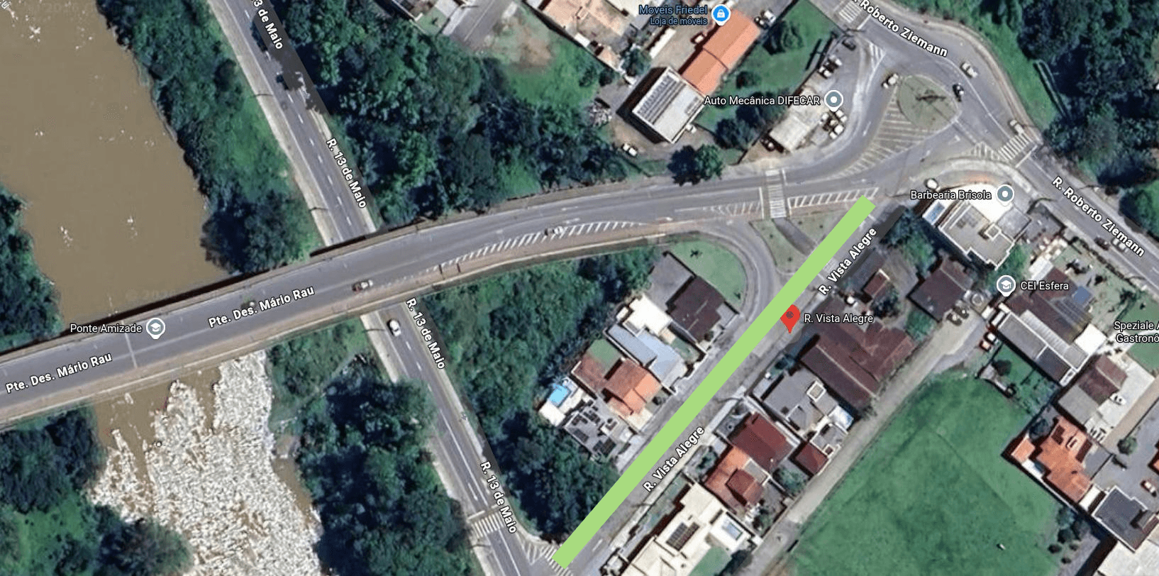 Interdição total da Rua Vista Alegre nesta quarta-feira (4)