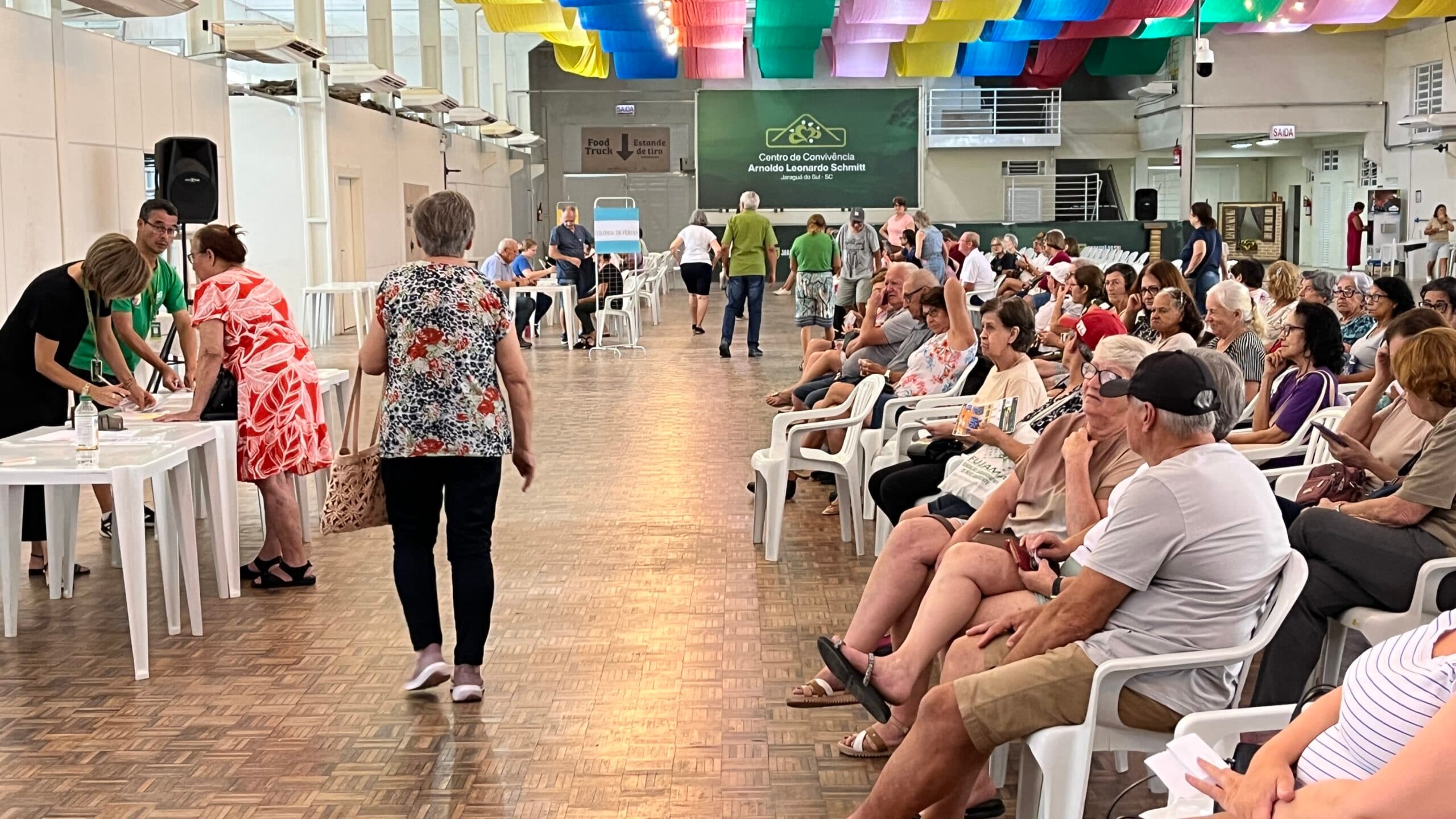 Começaram as inscrições para a Colônia de Férias dos idosos