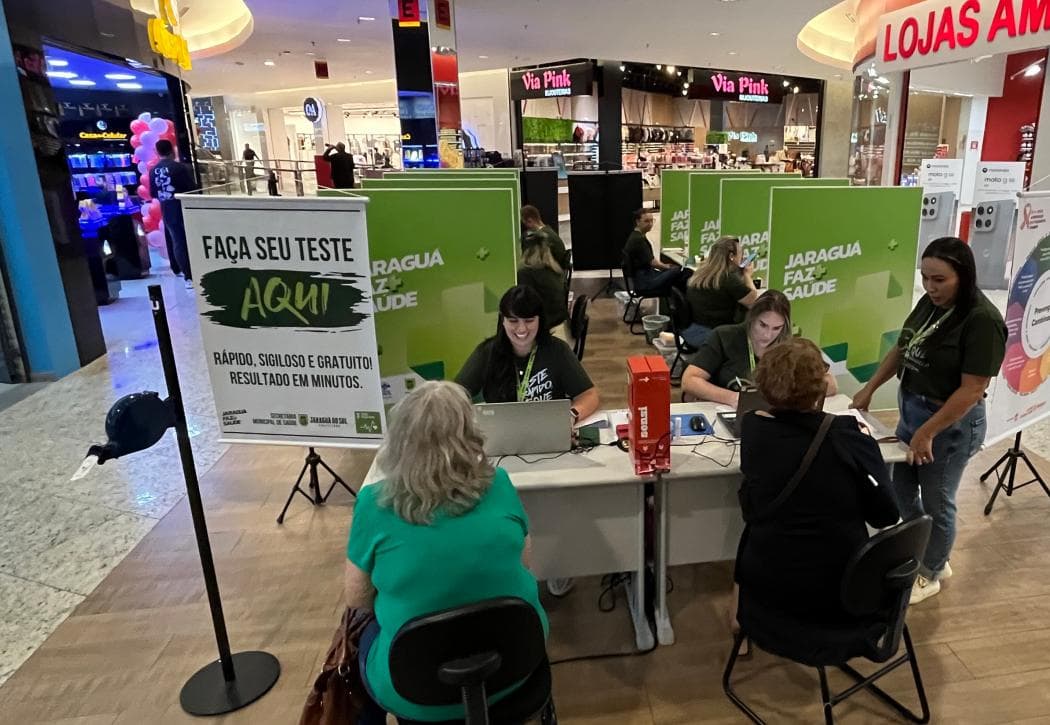 Ação da Saúde no Partage Days leva serviços e informações à população