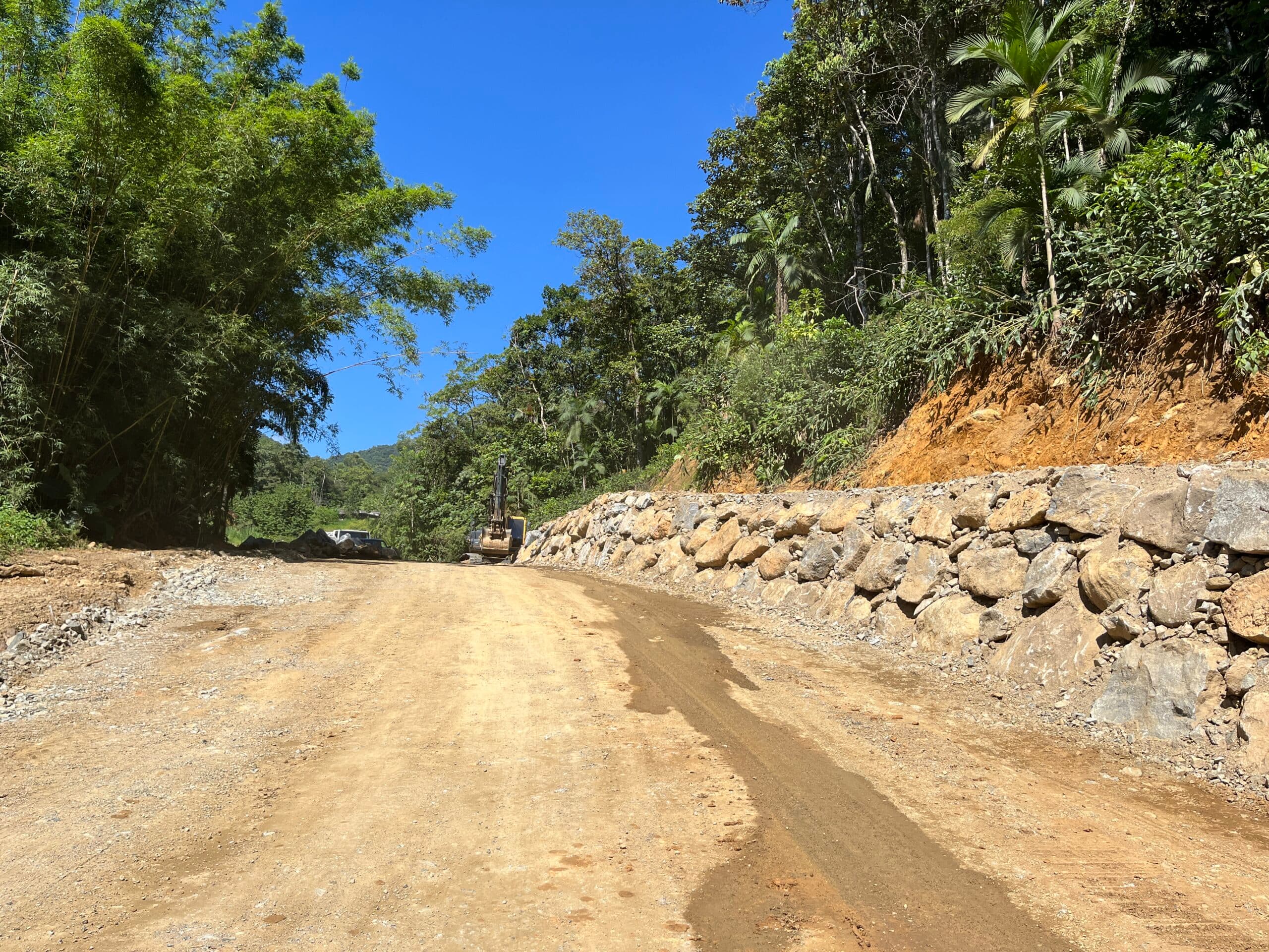 Obras na Vendelin Schmidt avançam e seguem dentro do cronograma