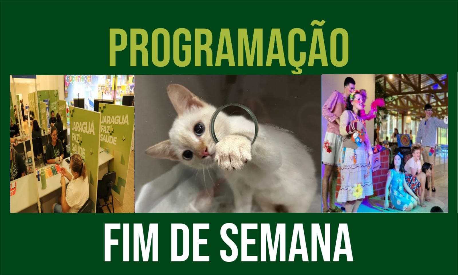 Confira a agenda de fim de semana em Jaraguá do Sul – 13 a 15/03