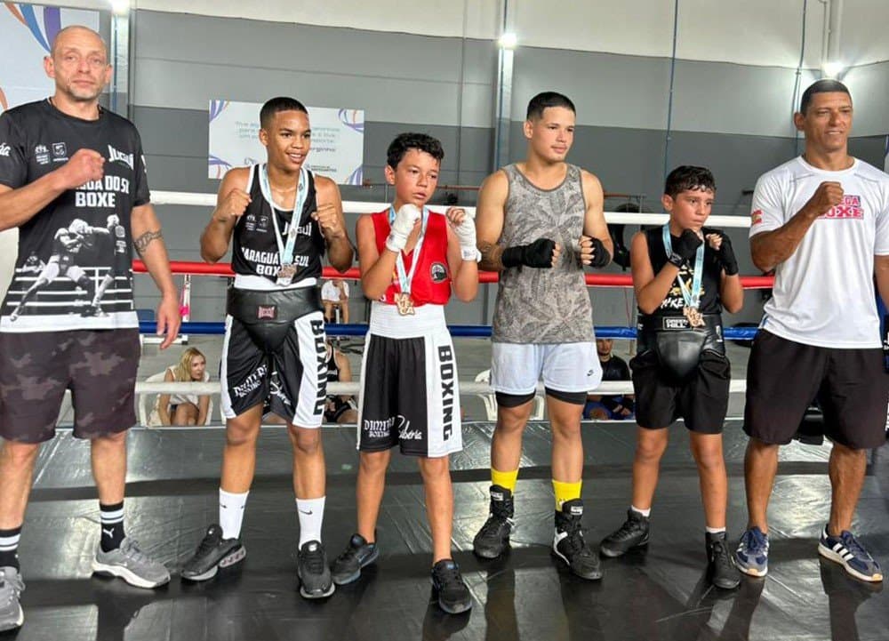 Boxe: jaraguaenses participam de torneio de sparring em Navegantes