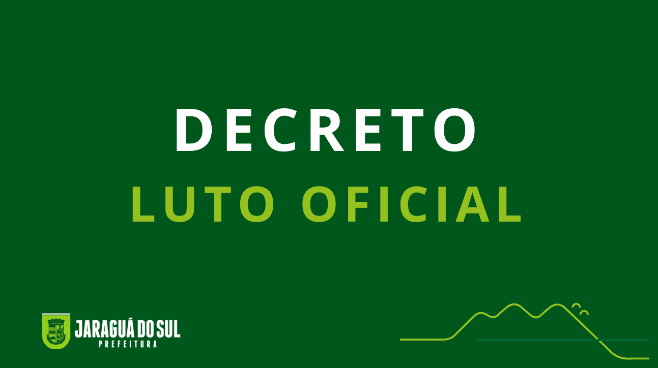 Decretado Luto Oficial em Jaraguá do Sul