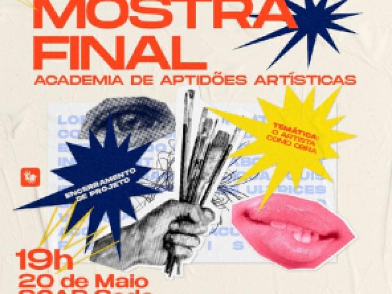 Mostra final de jovens artistas movimenta Scar na 3ª feira