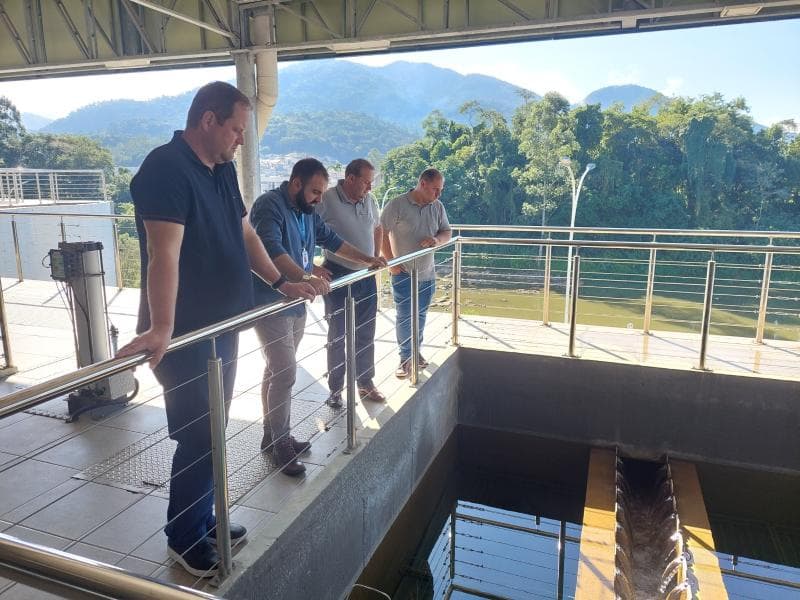 Samae recebeu vereadores de Corupá nesta terça-feira