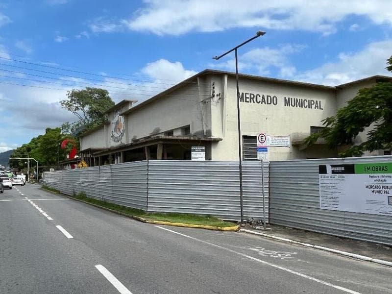 Revitalização do Mercado Municipal está cerca de 80% concluída