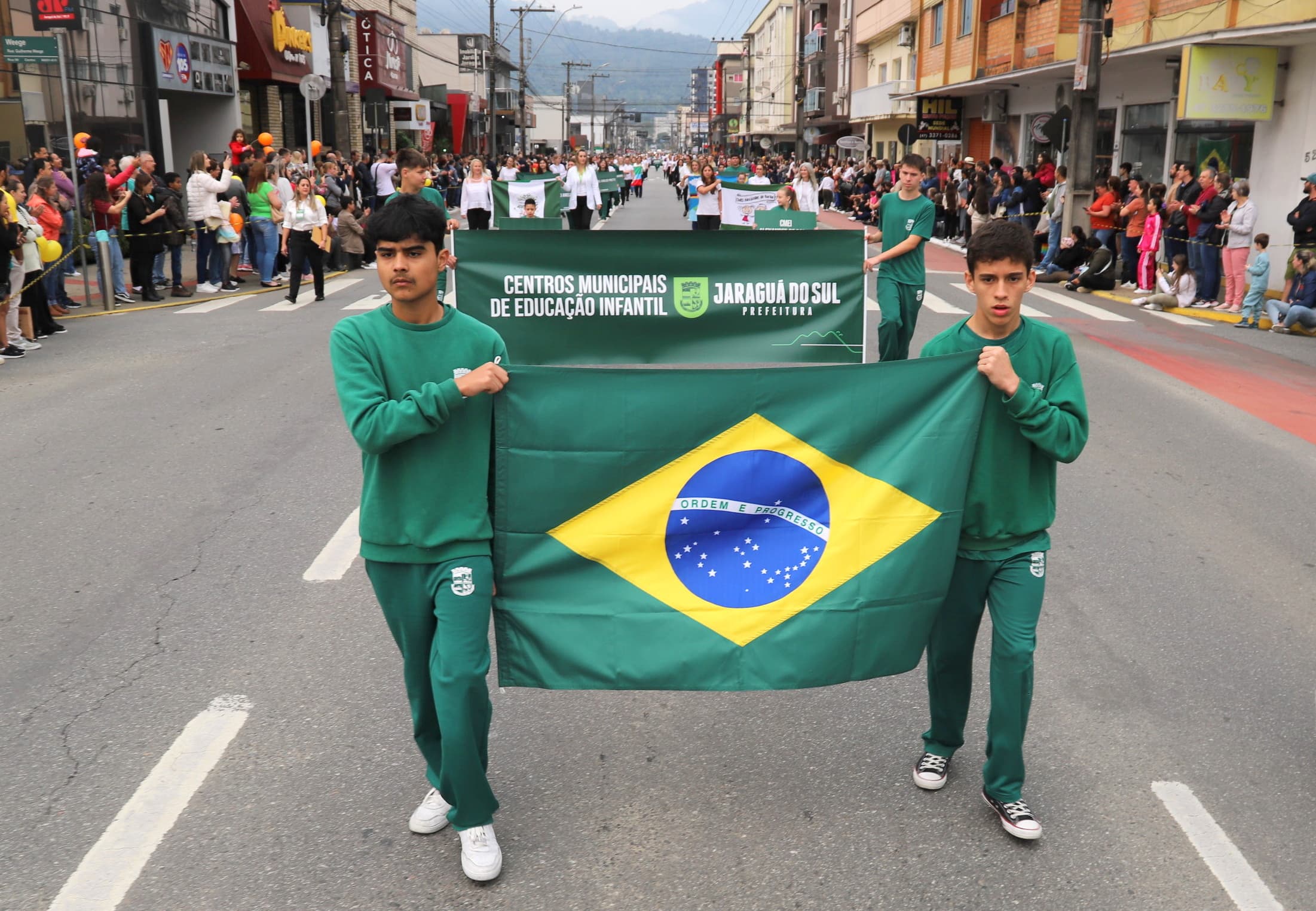 Jaraguá do Sul terá desfile cívico no dia 7 de setembro