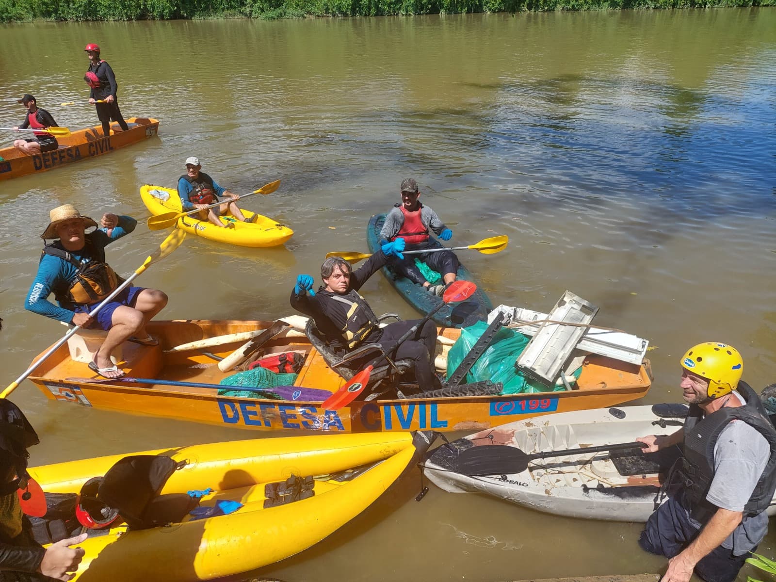Ação de limpeza dos rios ocorre no dia 20 de setembro