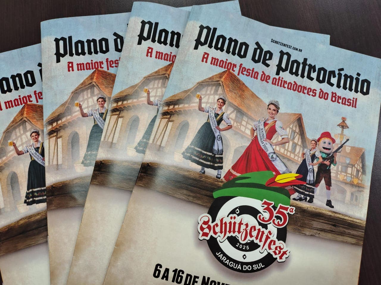 Lançado edital para cotas de patrocínio da 35ª Schützenfest