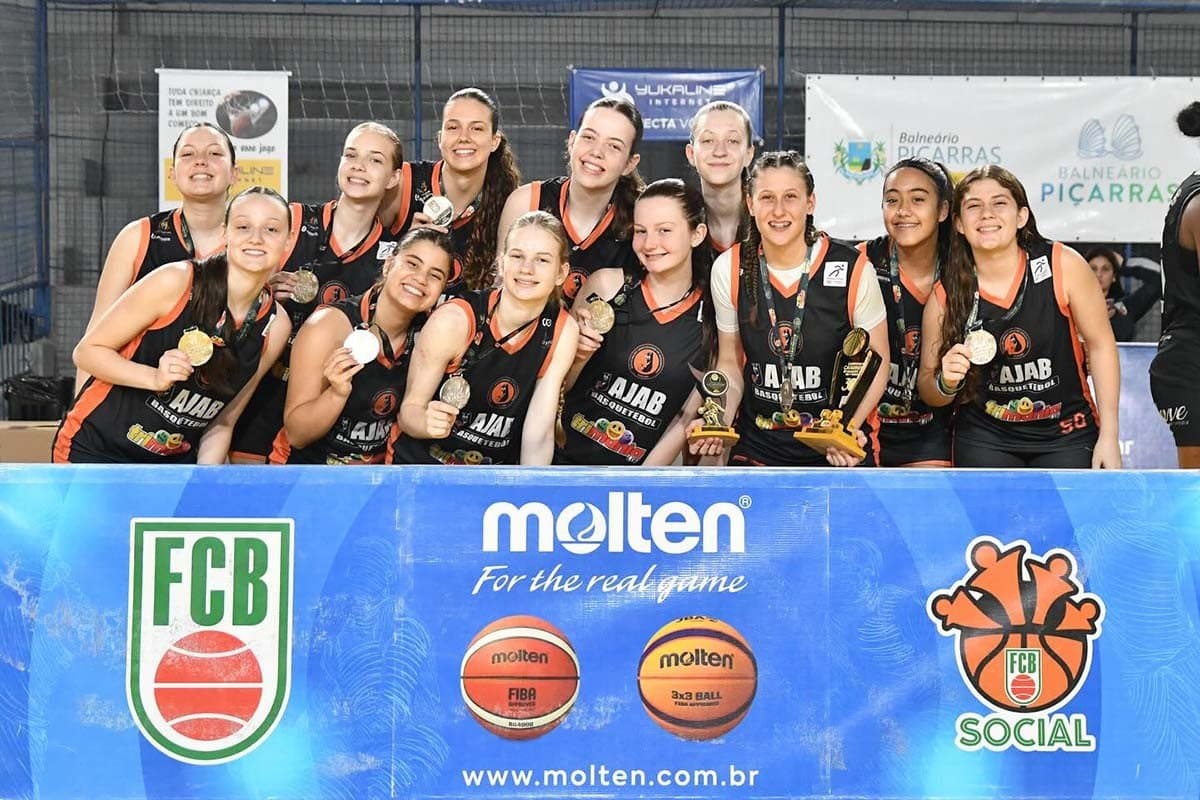 Ajab é vice do Catarinense de Basquete Sub-17 Feminino
