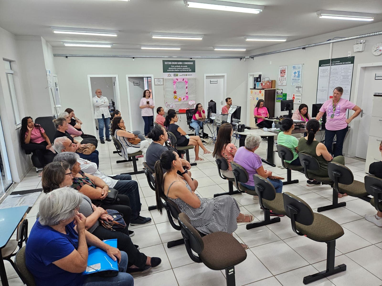 UBSs promovem ações do Programa Bolsa Família e de prevenção ao câncer de mama