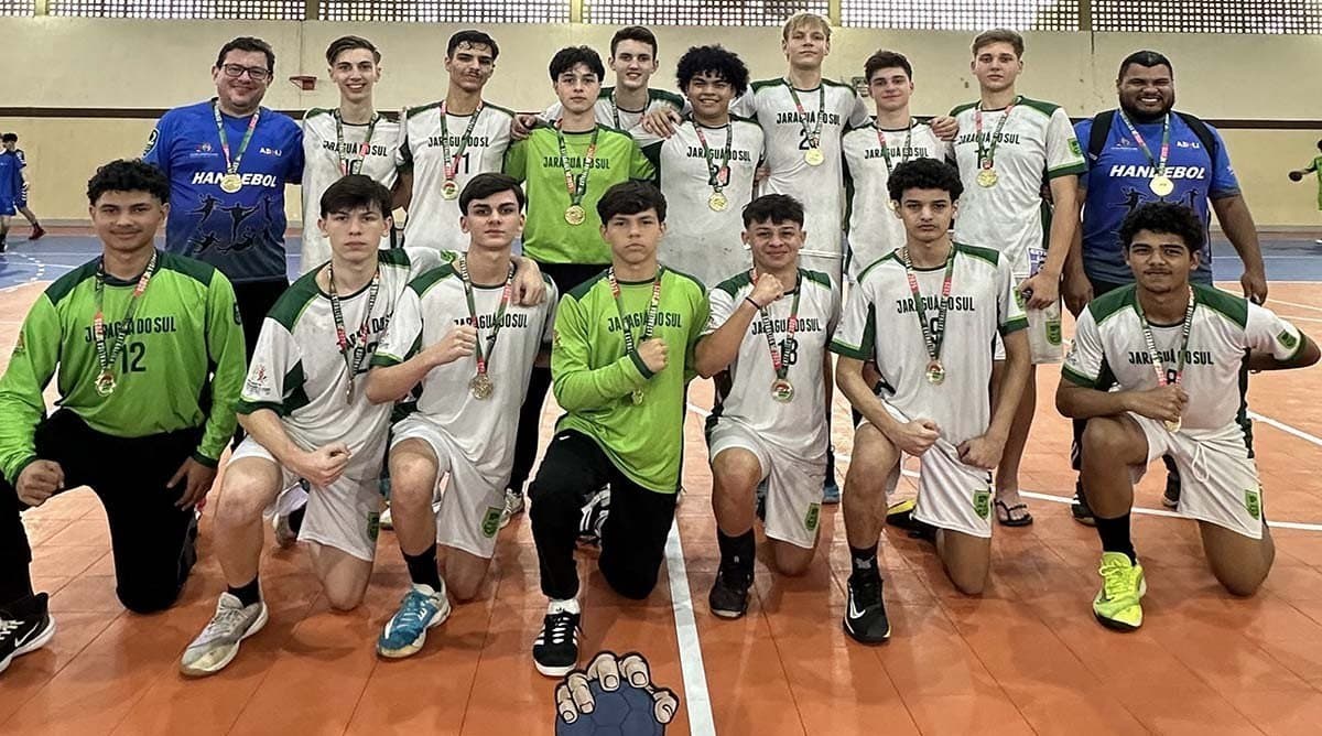 Jaraguá é bicampeã da Extraliga Santa Catarina Juvenil de Handebol