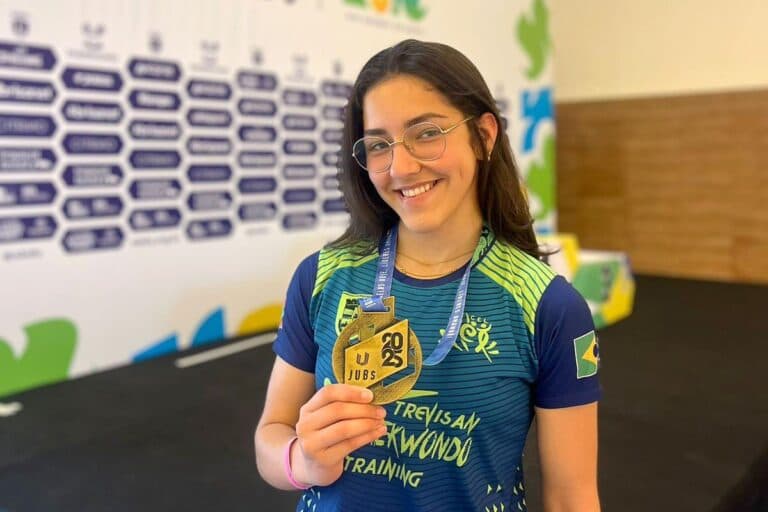 Isabelle Dalapria conquista o ouro nos Jogos Universitários Brasileiros