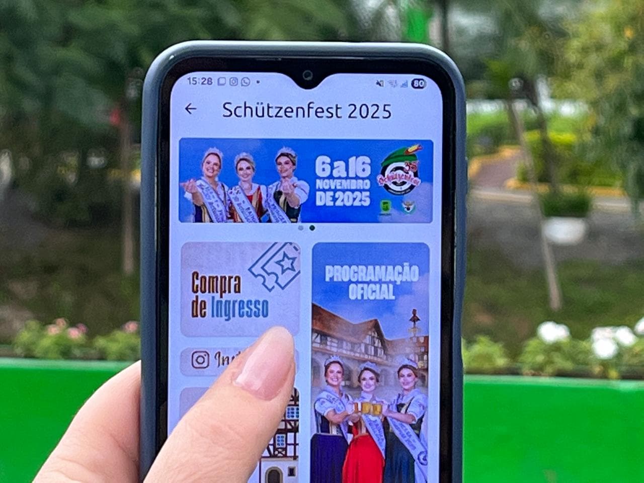 Ingressos para 35ª Schützenfest disponíveis para compra online