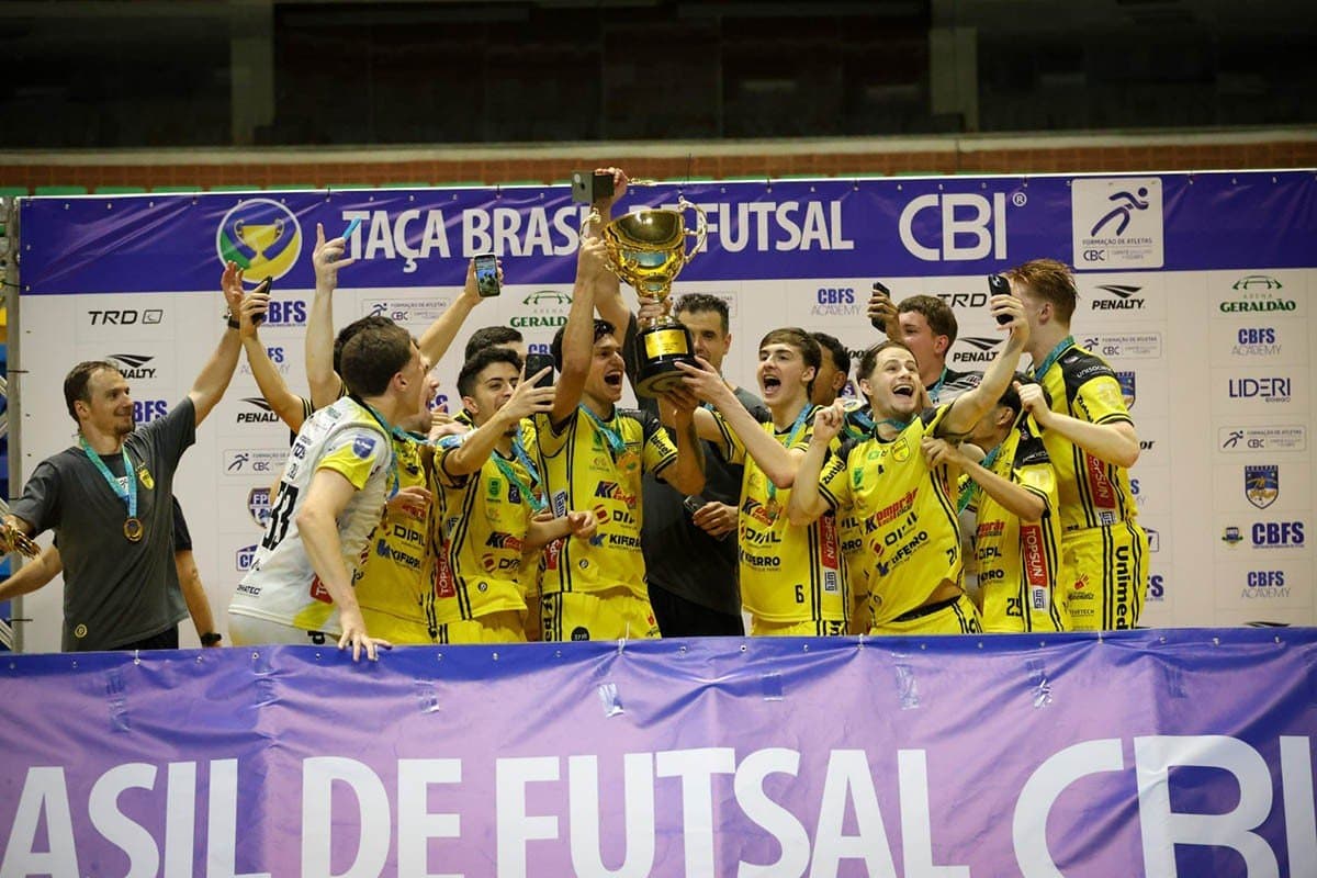 Jaraguá Futsal é campeão da Taça Brasil Sub-21