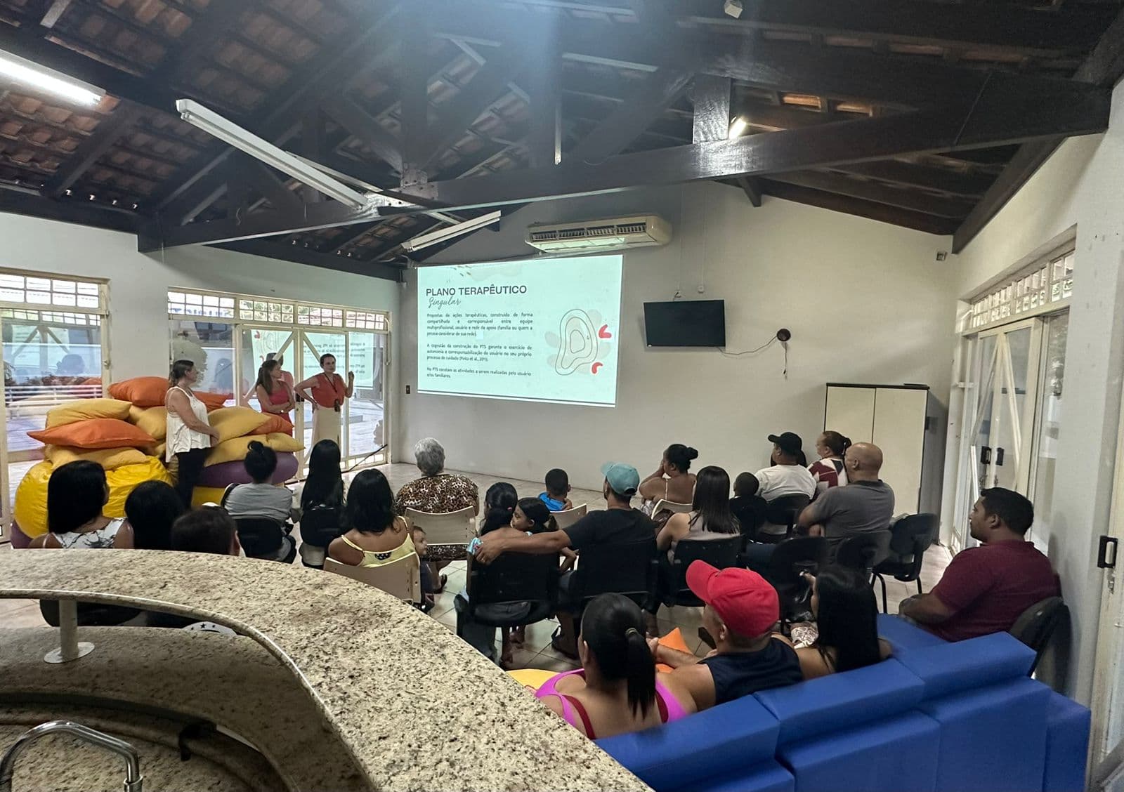 Momento de integração reúne familiares de pacientes do Capsi
