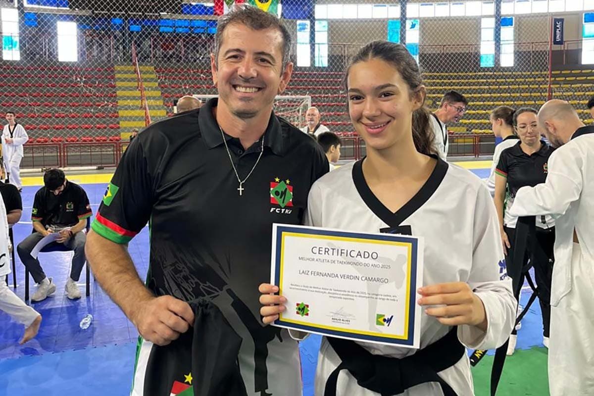Jaraguá do Sul é destaque em premiação da Federação Catarinense de Taekwondo