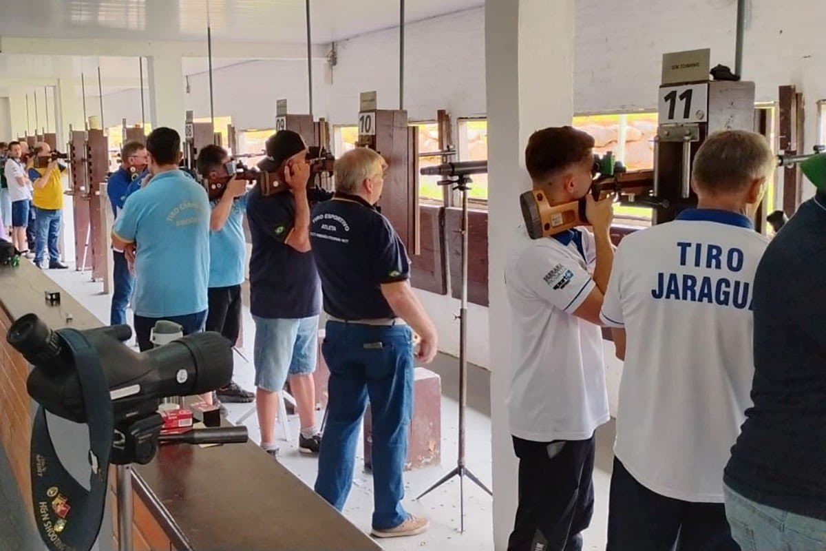 CAJ/Secel é campeão da etapa de abertura do Estadual de Carabina Apoiada