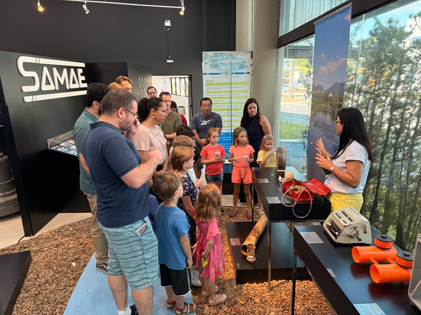 Samae iniciou a programação do Mês da Água com visita à ETA Central