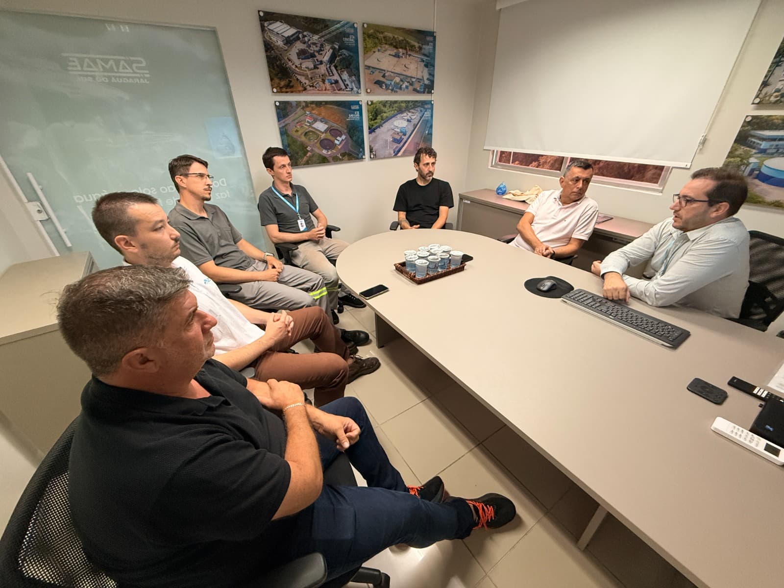 Samae compartilha experiências com servidores da Emasa