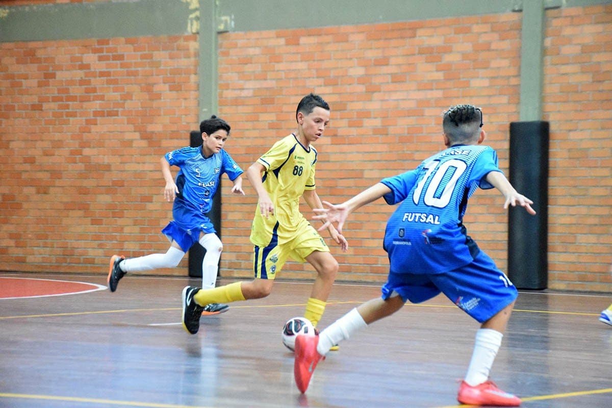 CEEJ Futsal estreia com três vitórias no Estadual Sub-12