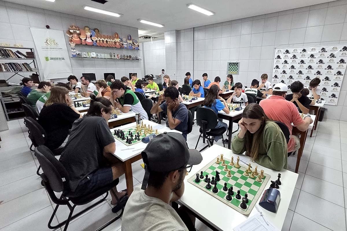 Torneio Pensado de Xadrez tem domínio jaraguaense